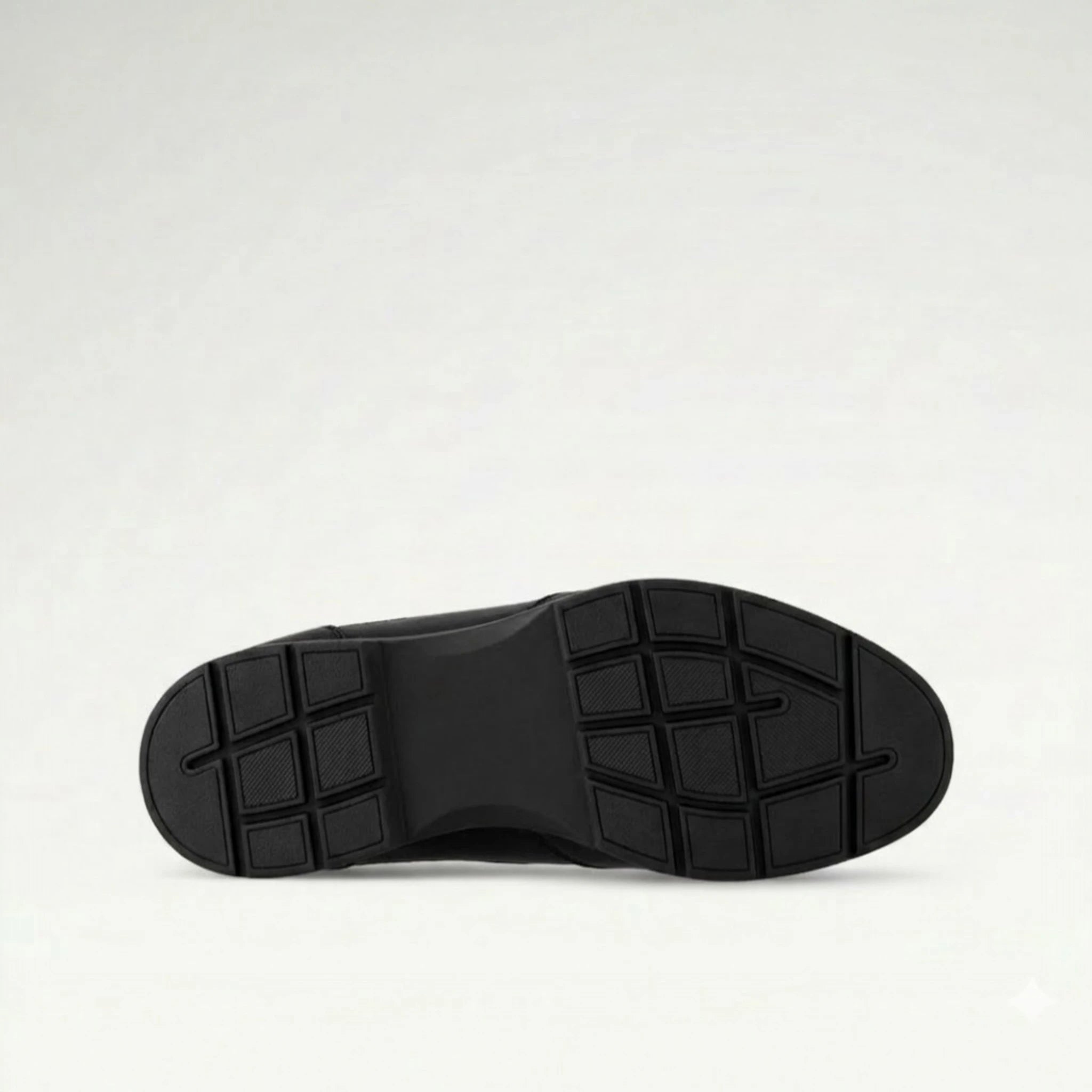 Mocassin Noir Sans Lacets — Coupe Confort avec Goussets Élastiques - Maison Dib