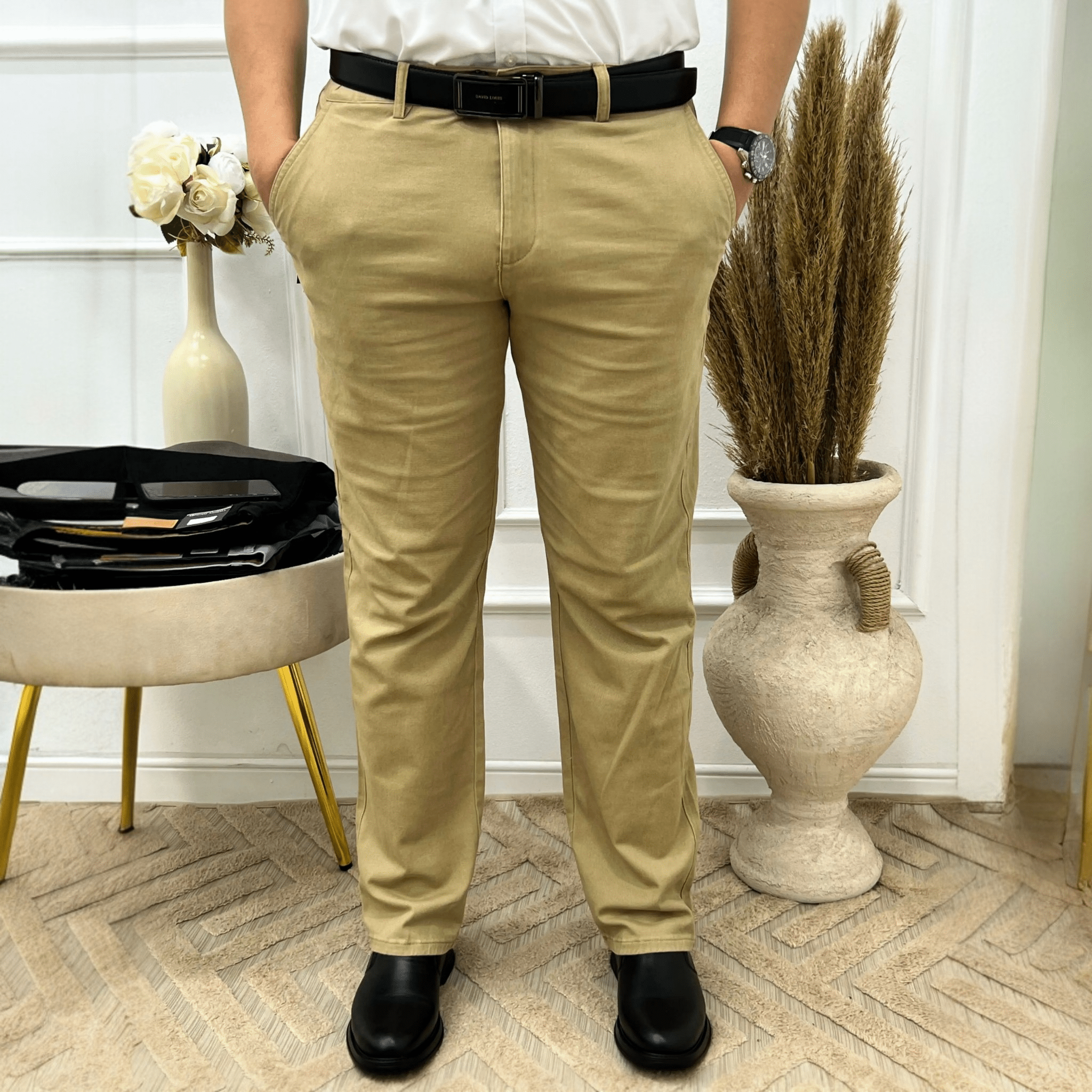 Pantalon "Aéro - Stretch" Signature – Tommy Hannes - Maison Dib