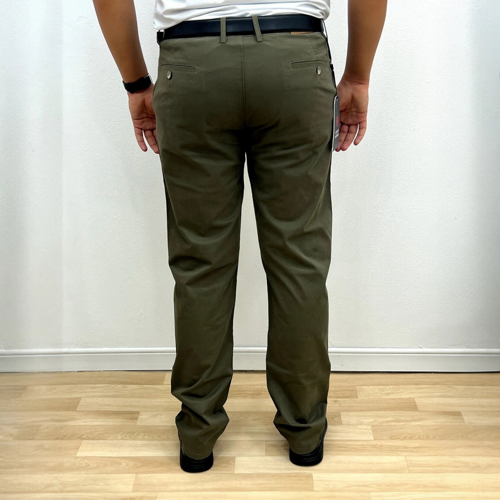 Pantalon Tommy Hannes Flex Coton léger et coupe régulier - Maison Dib