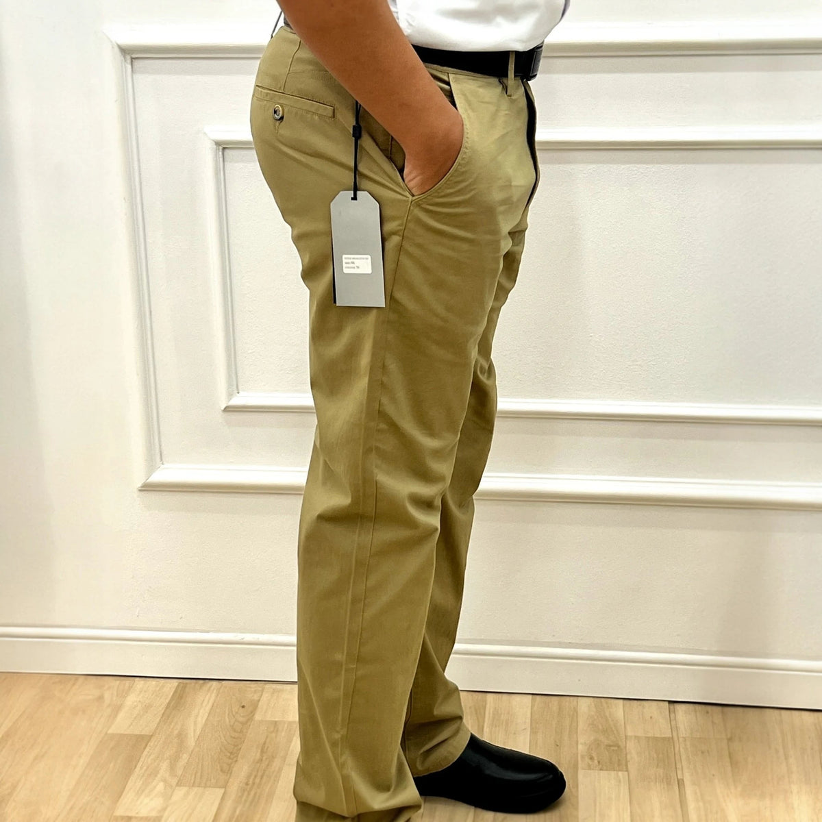 Pantalon Tommy Hannes Flex Coton léger et coupe régulier - Maison Dib