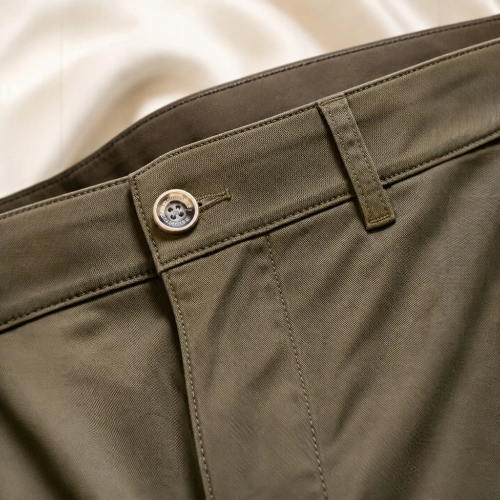 Pantalon Tommy Hannes Flex Coton léger et coupe régulier - Maison Dib