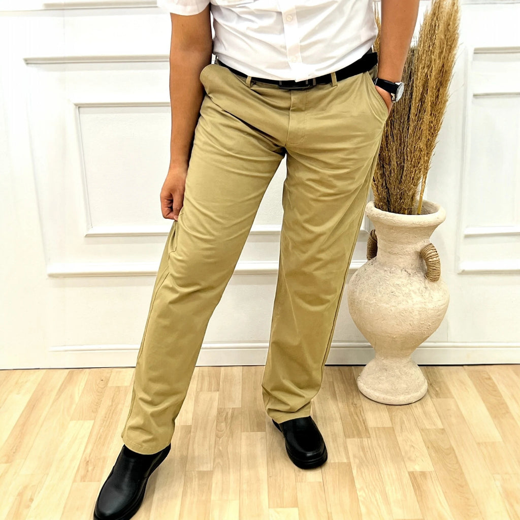 Pantalon Tommy Hannes Flex Coton léger et coupe régulier - Maison Dib