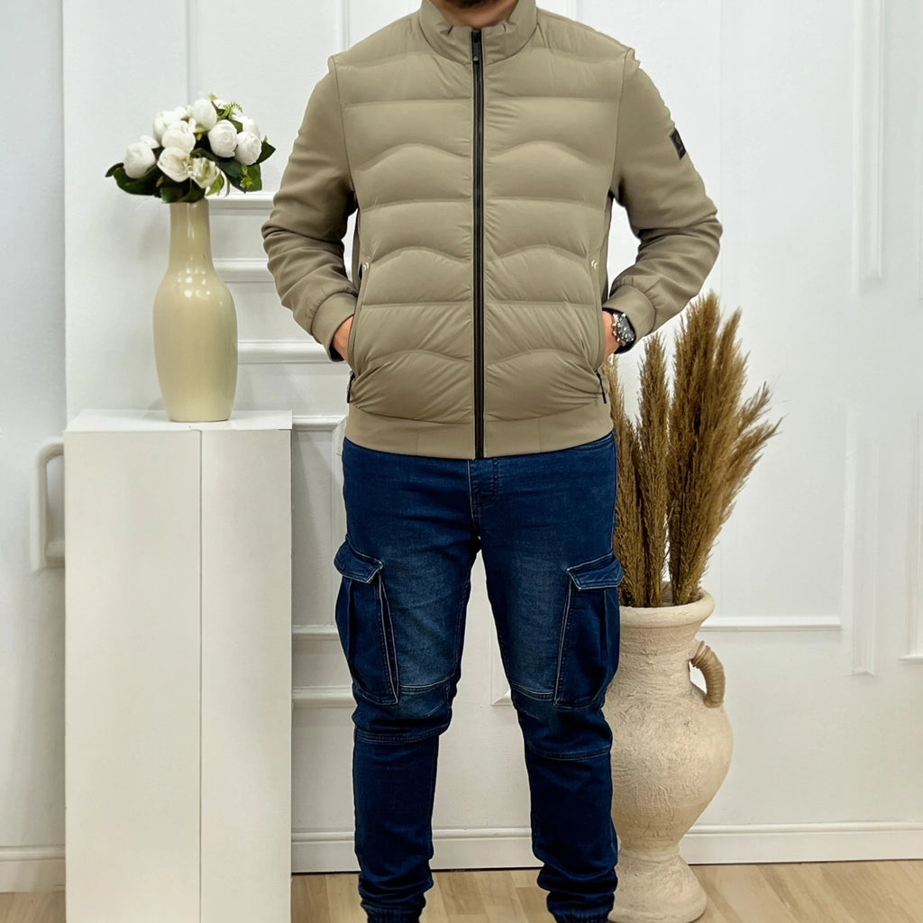 Veste Bi - Matière "Dual - Tech" (Regular Slim) - Maison Dib