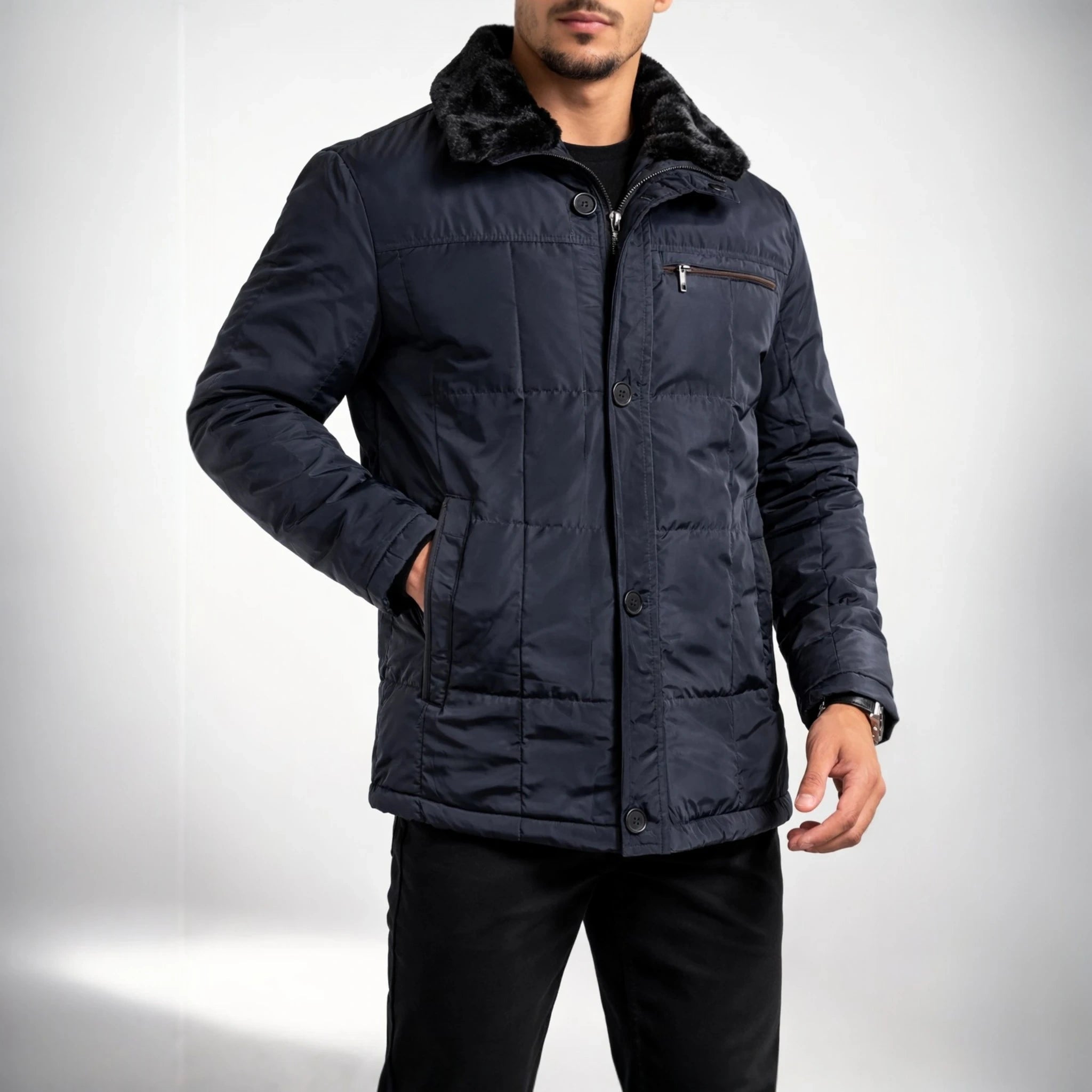 Veste Original (promo) "Grand Nord" – Col Fourrure Détachable - Maison Dib