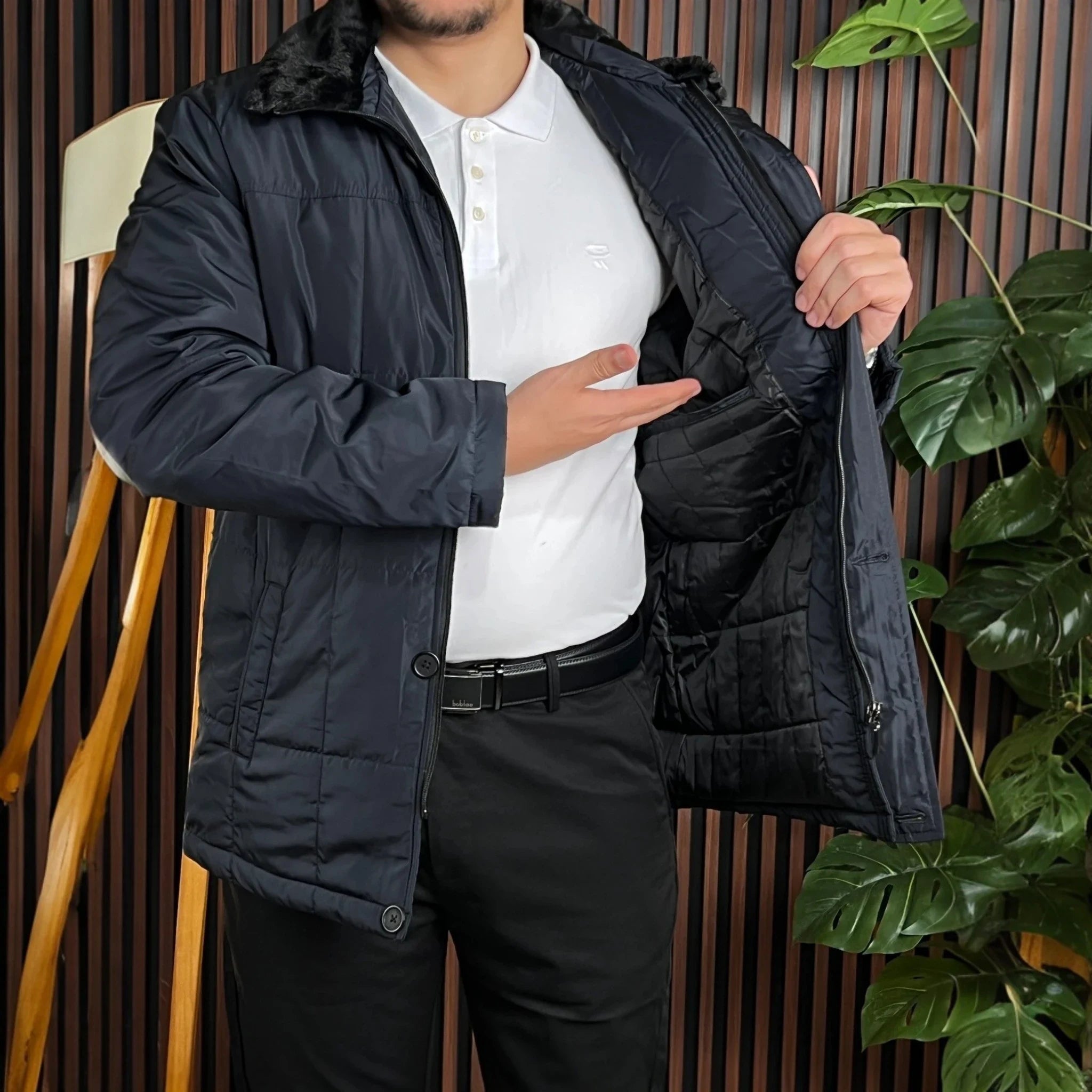 Veste Original (promo) "Grand Nord" – Col Fourrure Détachable - Maison Dib